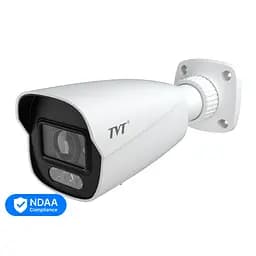 IP-відеокамера 4Mp TVT TD-9442S4-C(D/AZ/PE/AW3) White f=2.8-12mm, ІЧ+LED-підсвічування, з мікрофоном (77-00371)