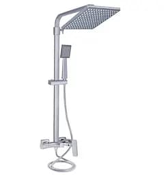 Душова система для кабіни Qtap Capricorn на три споживачі з виливом 53103KNC