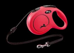 Повідець-рулетка Flexi Classic M, для собак до 20 кг, трос 8 м, червоний (CL20C8.251.R.20)