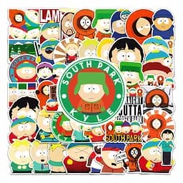 Стікерпак Південний Парк Набір наклейок GeekLand South Park 50 штук - мініатюра 2
