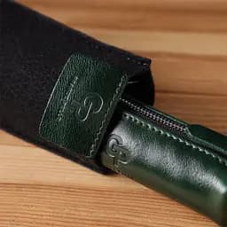 Практична ключниця з натуральної гладкої шкіри GRANDE PELLE 14х3х3 см acs0032260 - мініатюра 10