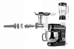 Кухонний комбайн Lehmann Mastic Black 3000 Вт - мініатюра 3