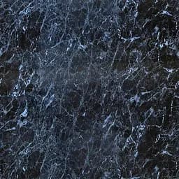 Декоративна ПВх плита 600x600x3 мм Чорний мармур S SW-00001625