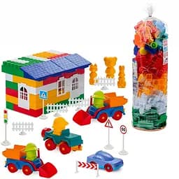 Конструктор Colorplast Лідер №7 300 деталей 1913 - мініатюра 3
