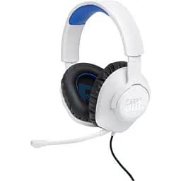 Игровые наушники JBL Quantum 100P Console White (JBLQ100PWHTBLU) [87210]