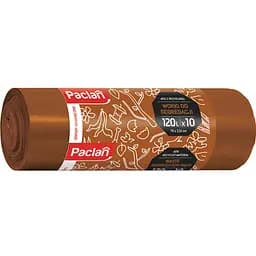 Мішки для сегрегації Paclan біо відходи 120 л 10 шт.