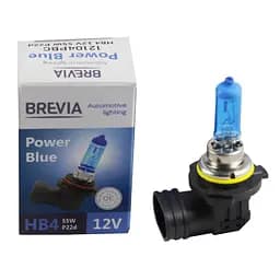 Галогенова лампа Brevia HB4 12V 55W P22d Power Blue 4200K(12104PBC)