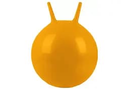 М'яч для фітнесу дитячий EasyFit 45 см з рожками помаранчевий (EF-0380-OR)