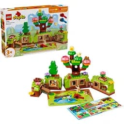 Конструктор LEGO Duplo Ліс відкриттів із дикими тваринами (10480)