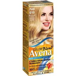 Стойкая крем-краска для волос Avena Blond Color натуральный блонд 10 138 мл
