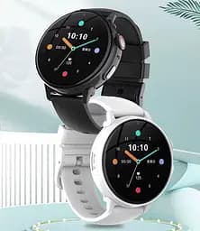 Рожевий круглий дитячий смарт годинник-телефон Lemfo M44 з GPS відстеженням, 4G дзвінками, відеозв'язком, кнопкою SOS та українською мовою - мініатюра 2