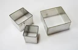 Набор катеров Квадратные 3 шт.