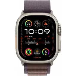 Смарт годинник Apple Watch Ultra 2 GPS plus Cellular 49mm Titanium Case with Indigo Alpine Loop Large (MREW3) - мініатюра 2