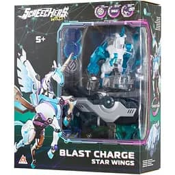 Дитячий ігровий набір Screechers Wild S5 L1 СТАР ВІНГС  EU686113 запускач-бластер, машинка-трансформер