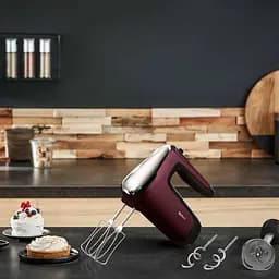 Міксер Tefal Powermix Silence 600 Вт бордовий (HT652538) - мініатюра 6