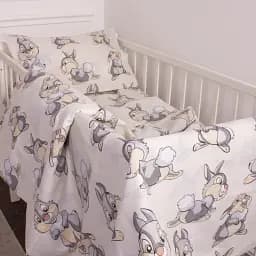 Простирадло MirSon Бязь 20-0022 Rabbit Gray 110х160 см (2200010283396) - мініатюра 3