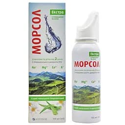 Спрей назальный Морсол Экстра гипертонический 100 мл