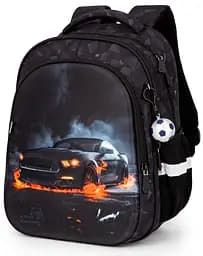 Ортопедический рюкзак в школу для мальчика School Standard с Машиной 38х30х18 см для первоклассника (150-19)