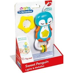 Іграшка-брязкальце Baby Clementoni Sweet Penguin (17331) - мініатюра 2