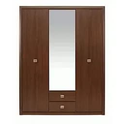 Шкаф в спальню с зеркалом Gerbor Коэн SZF3D2S Венге магия (GRB-1419)