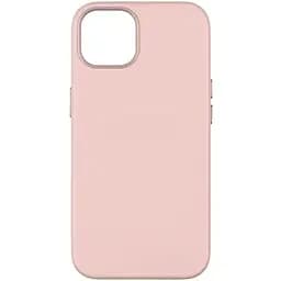 Панель-накладка чехол MagSafe Leather Case Apple iPhone 15 Sand Pink