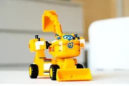 Конструктор-трансформер Super Wings Small Blocks 2-in-1 Buildable Transforming Vehicle Donnie, Донні, 265 деталей (EU385007) - мініатюра 5