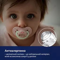 Пустушка силіконова динамічна LOVI CapiChill 0-6 місяців 2 шт. блакитна (22/932boy) - мініатюра 10