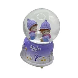 Сніжна куля Музична Діти на снігу, F-208-80, 80 мм (В асортименті)