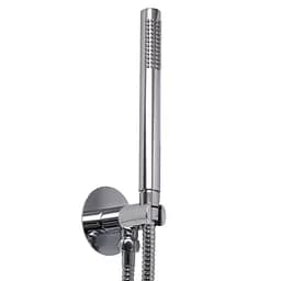 Душова система вбудована TOPAZ LOFT TLF 32205-H39-C змішувач з ручною та верхньою лійкою для ванної кімнати хром - мініатюра 8