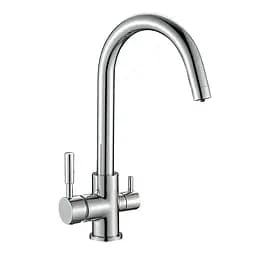 Змішувач для кухні на дві води Mixxus Premium Mafin 021 MI5930 Хром