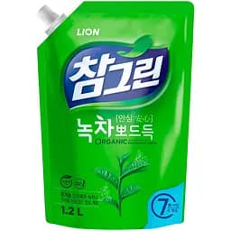 Средство для мытья посуды Lion Зеленый чай 1.4 л