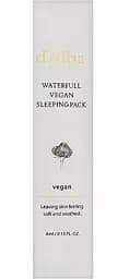 Гелева маска для сну 4 мл D'alba Waterfull Vegan Sleeping Mask
