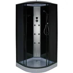 Душовий бокс BRAVO BARYCZ L90GBB, півкруглий