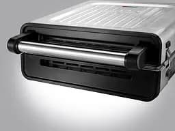 Гриль George Foreman 28000-56 Smokeless Grill 1575 Вт антипригарне покриття білий/сталь (28000-56) - мініатюра 6