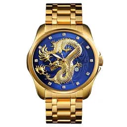 Skmei 9193GDBU Gold-Blue
