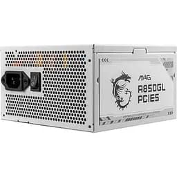 Блок живлення MSI 850W (MAG A850GL PCIE5 WHITE) - мініатюра 4