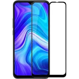 Захисне скло Tempered Glass 3D Full Glue Xiaomi Redmi 9/9A/Poco M3 black