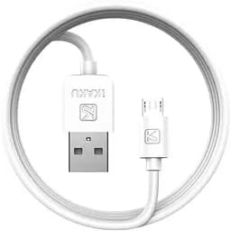 USB кабель Kaku KSC-285 USB - Micro USB 1m - White