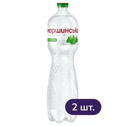 Упаковка мінеральної води Моршинська слабогазована 3 л (1.5 л x 2 шт.)
