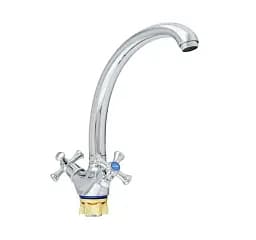 Смеситель для кухни Udis DTZ4-B827 двухвентильный Хром 30412