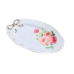 Блюдо SnT Бант, овальное, 29,4х21 см (98702)