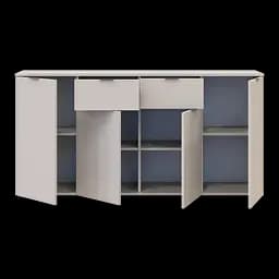 Комод Doros Рон 7 4 фасади 2 шухляди Кашемір 160х38х81 (41516049) - мініатюра 5