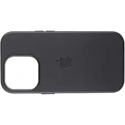 Чохол Leather Case with MagSafe для Apple iPhone 16 Pro Max Black AAA [119569] - мініатюра 2