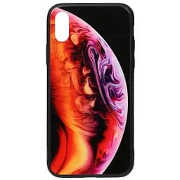 Чохол-накладка Toto Print Glass Space Case Apple iPhone X/XS Amethyst