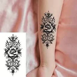 Набір дитячих тимчасових татуювань "Чорні міні №5" Fresh Tattoo black-tattoo-mini-set-5-T - мініатюра 8