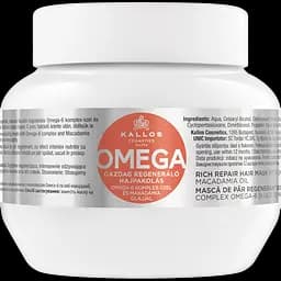 Маска для волосся Kallos Cosmetics Omega відновлююча з комплексом Омега-6, 275 мл