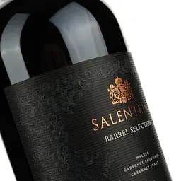 Вино Salentein Malbec Barrel Selection, червоне, сухе, 14%, 0,75 л (15076) - мініатюра 3