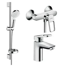 Набір змішувачів для душа Hansgrohe Logis Loop 1072019 Хром