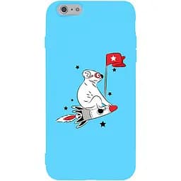 Чехол-накладка Toto Matt TPU 2 mm Print Case Apple iPhone 6/6s #46 Koala Sky Blue