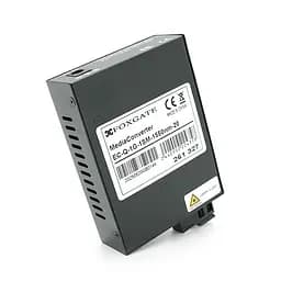 Медіаконвертер FOXGATE EC-Q-1G-1SM-1550nm, 1550 WDM, 1x10/100/1000 Base-Tx, одноволоконний Full/Half duplex, SC 20km (0+70°C), + блок живлення 5V 1A - мініатюра 3